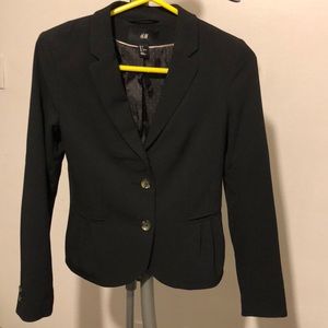 H&M Black Blazer Sz 6